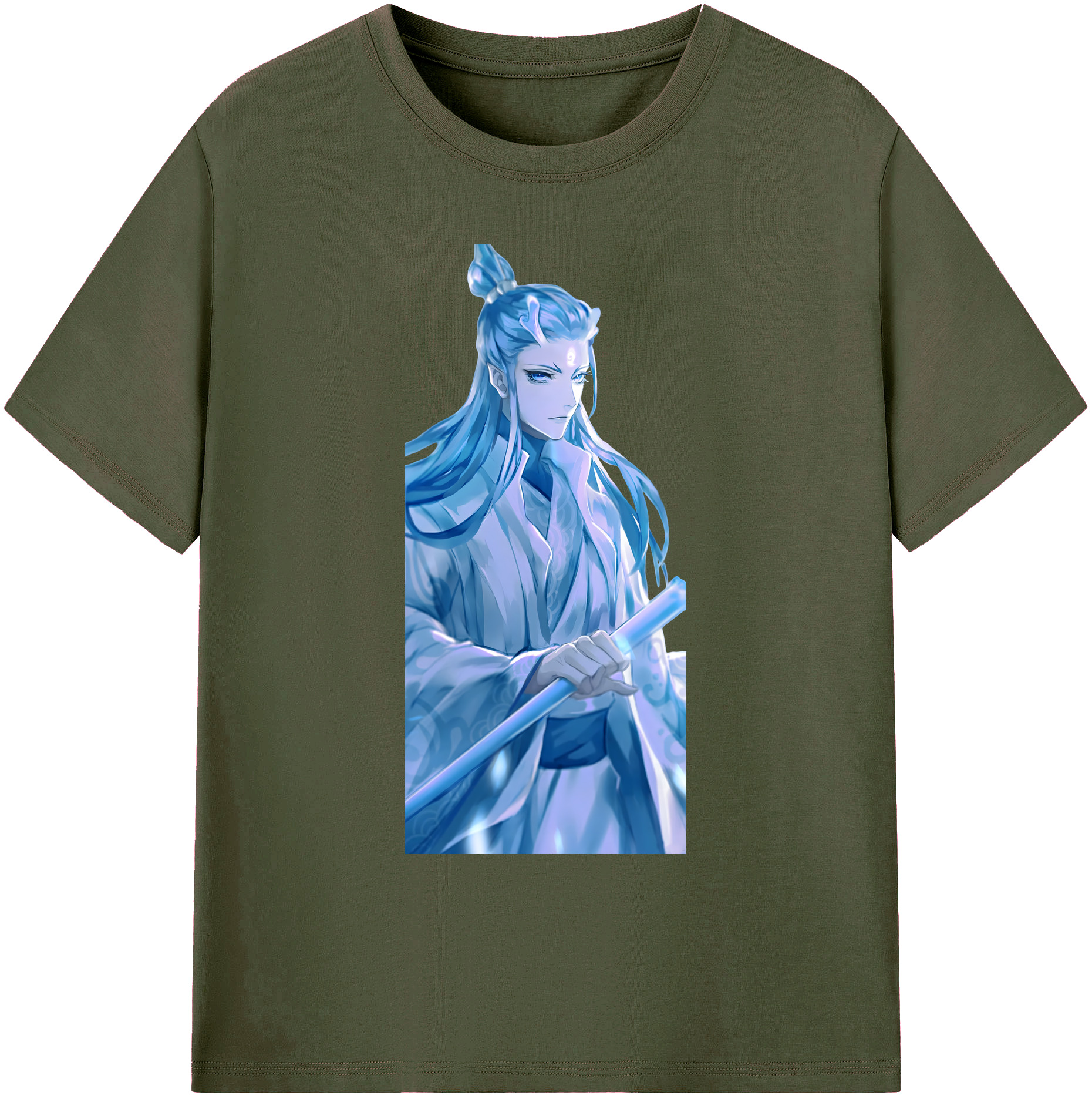 （画像用） Ne Zha 2 ナタ 魔童の大暴れ 綿100％ メンズ半袖Tシャツ｜肌触りやわらか＆通気性